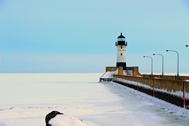 Lighthouse in Duluth, MN