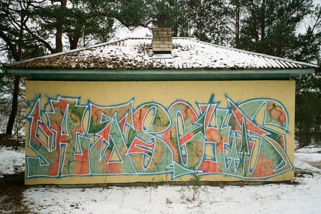 Graffiti in Flint, MI